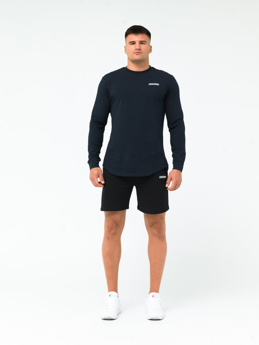 LONG SLEEVE SCOOP - NAVY